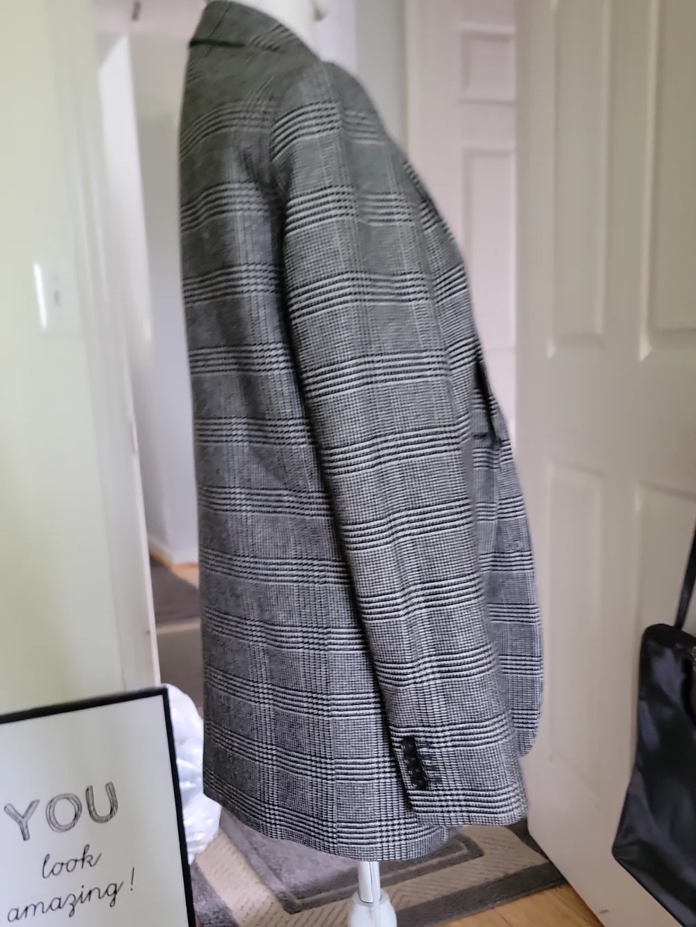 Everlane Black Button Detail Blazer - Picture 4 of 10